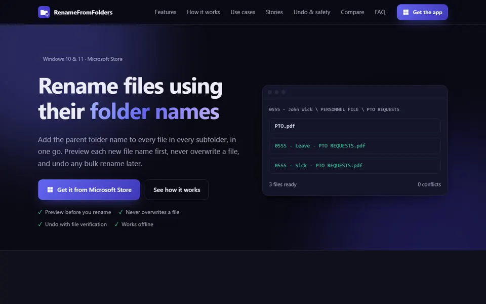 RenameFromFolder