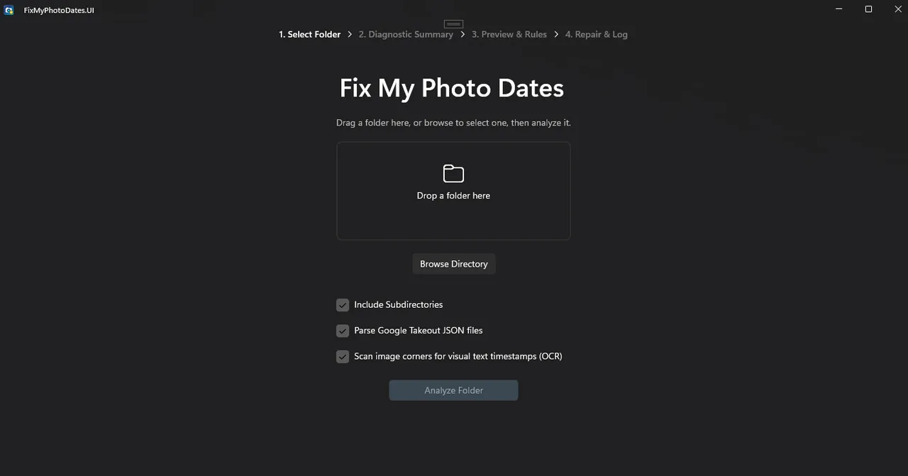 Fix My Photo Dates screenshot 2 of 4