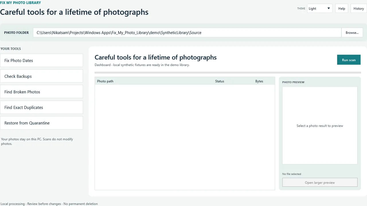 Fix My Photo Library screenshot 1 of 8
