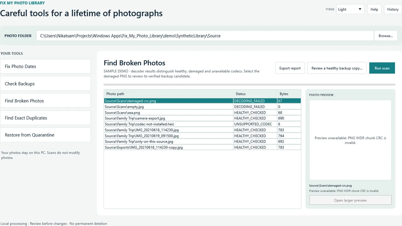 Fix My Photo Library screenshot 6 of 8