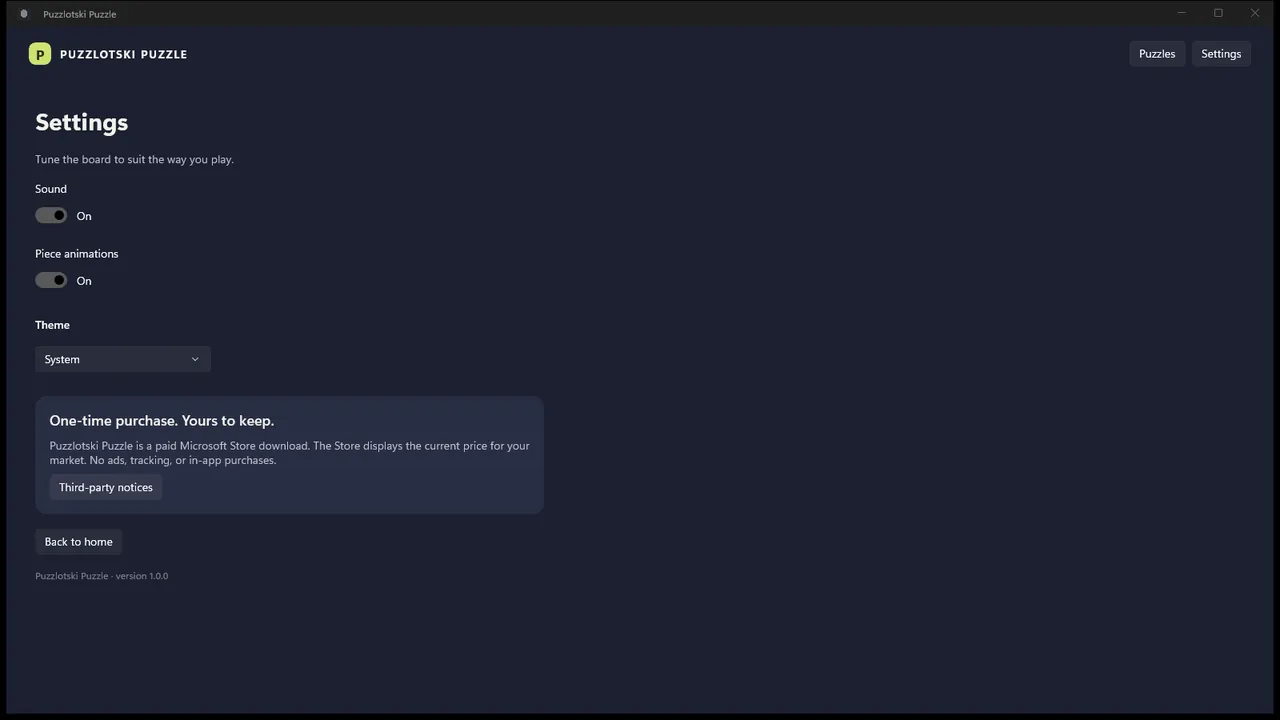 Puzzlotski Puzzle screenshot 4 of 4