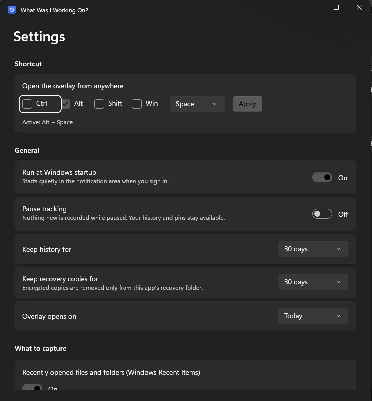 What Was I Working On? screenshot 4 of 4
